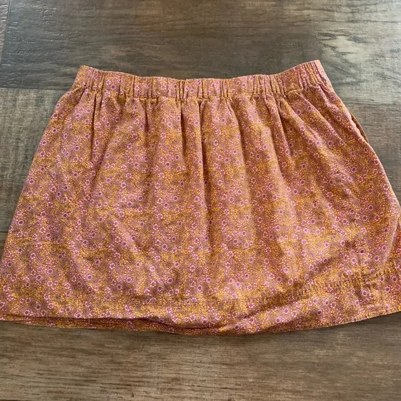 J. crew floral cotton mini skirt - Picture 2 of 6